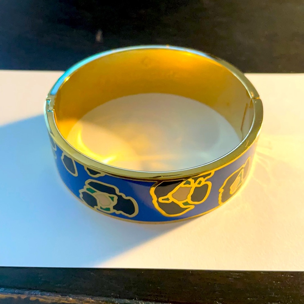 Blue Poppy Kate Spade bangle